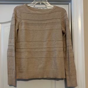 Light brown sweater by Loft size small